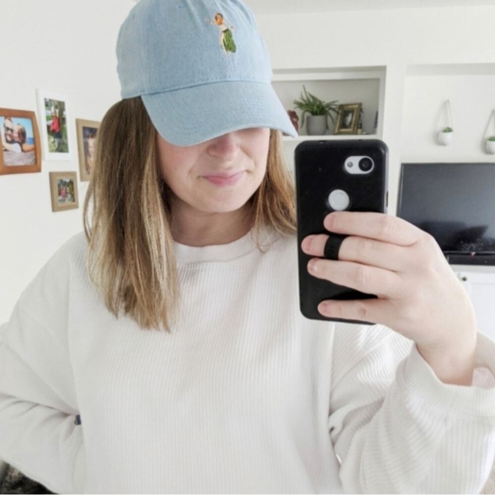 Goodfellow & Co. Hula Girl Chambray Baseball Hat